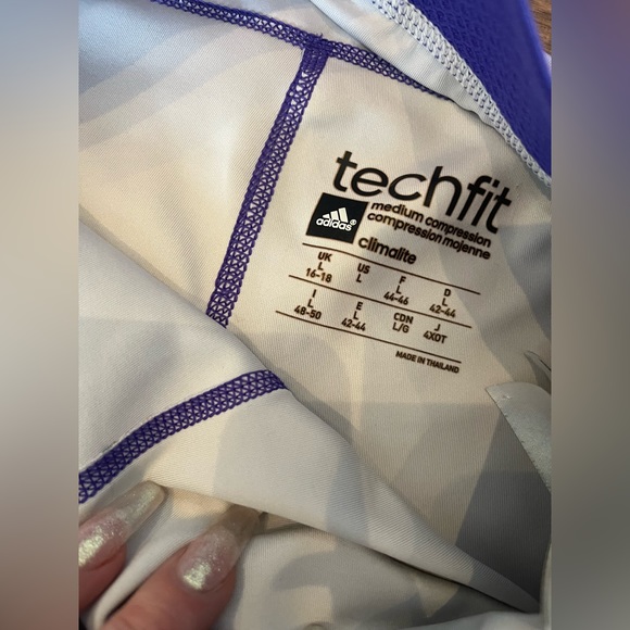 💜Adidas Techfit Shorts💜 - Picture 4 of 4